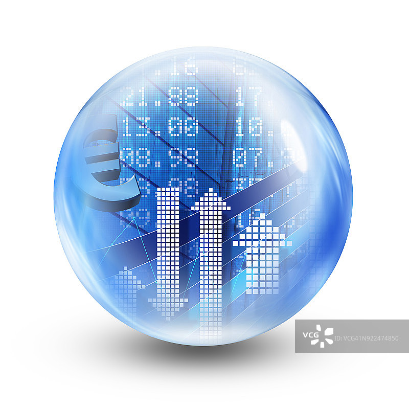 欧元球体图片素材