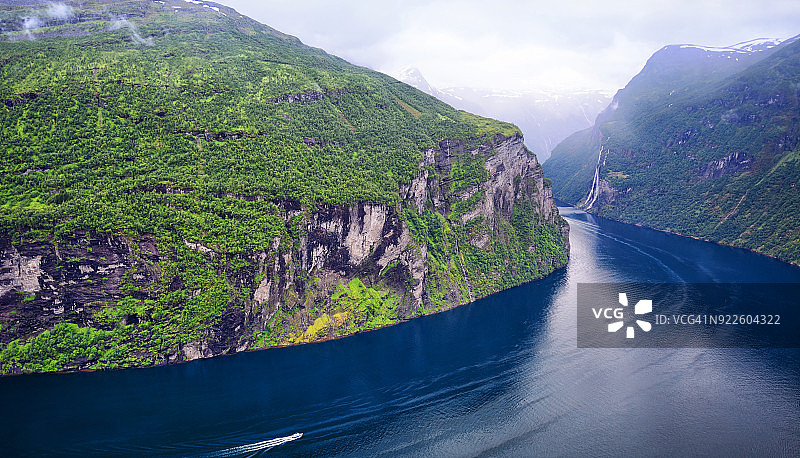 挪威盖朗厄尔峡湾图片素材