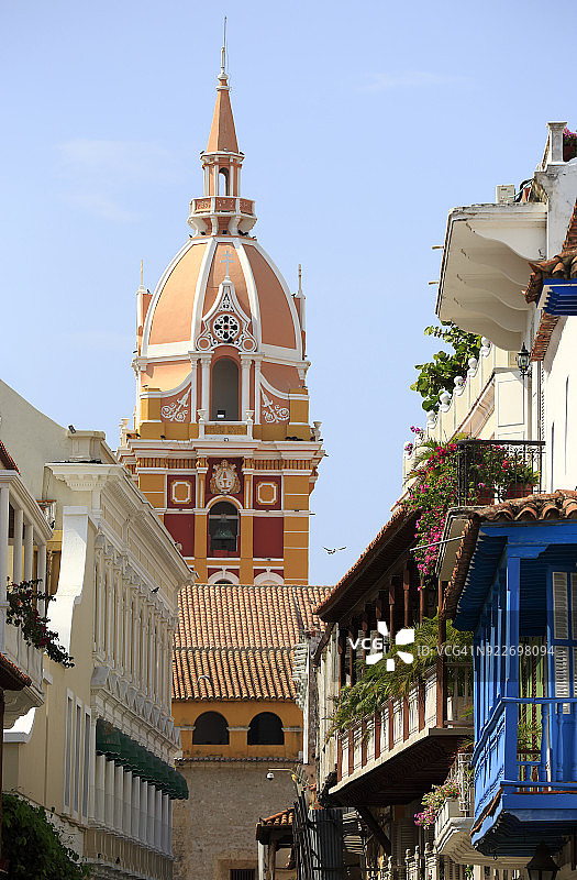 大教堂塔楼图片素材