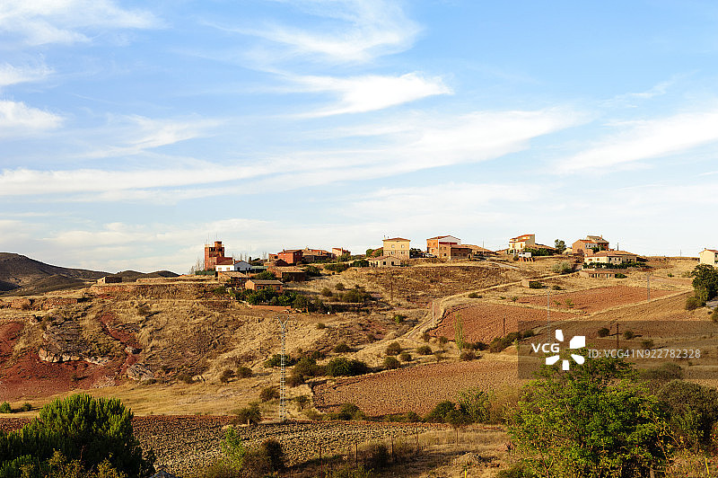 帕尔马塞斯·德·哈德拉克村庄图片素材