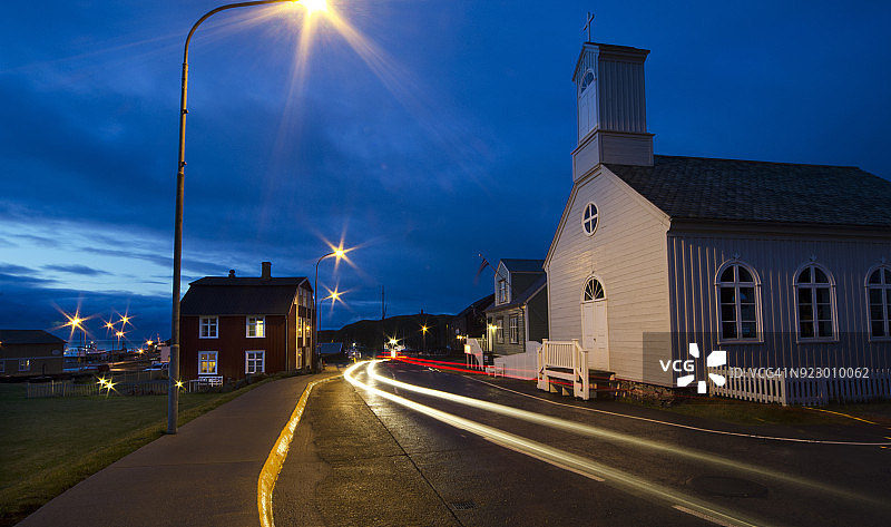 斯蒂基斯霍尔米尔的夜晚图片素材