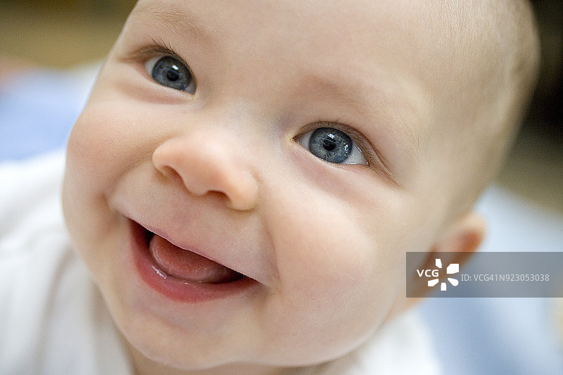 特写：男婴图片素材