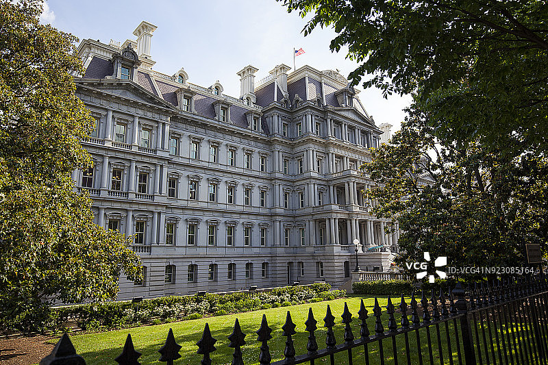 艾森豪威尔行政办公大楼图片素材