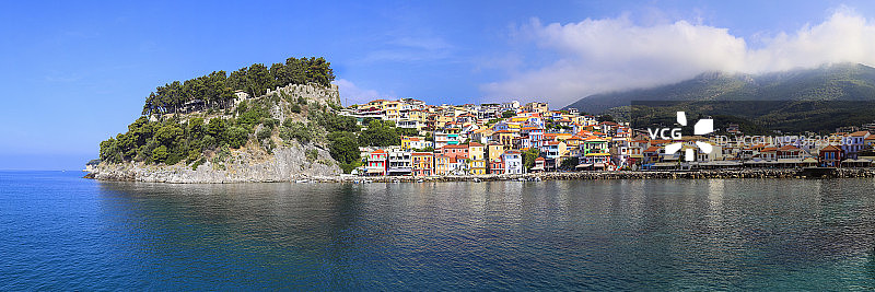 帕尔加全景图片素材