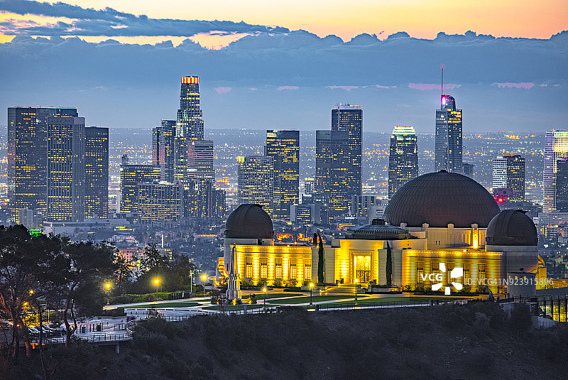 洛杉矶的清晨时光图片素材