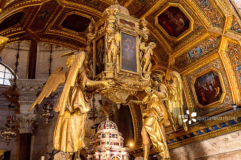 克罗地亚斯普利特圣多米努斯大教堂图片素材