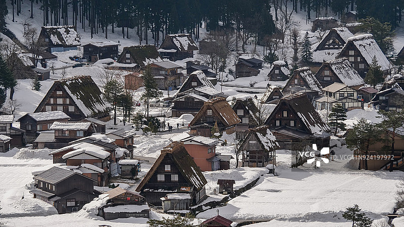 日本白川乡图片素材