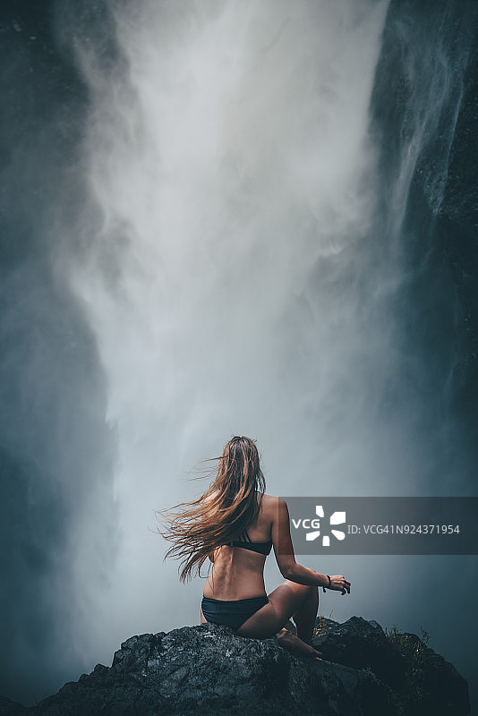 澳大利亚瀑布风光图片素材