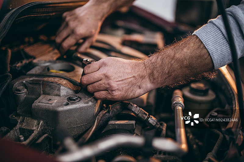 技工的手图片素材