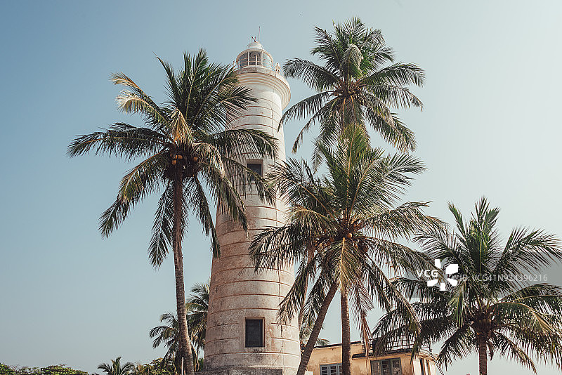 加勒灯塔图片素材