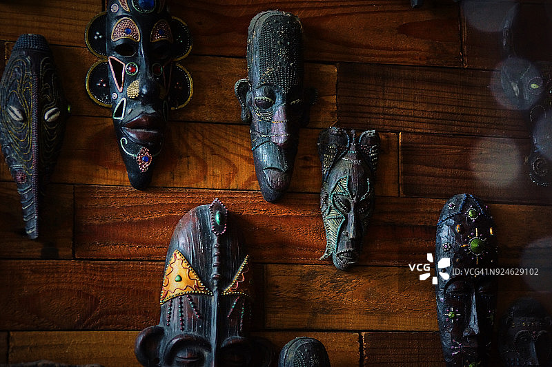 非洲面具图片素材