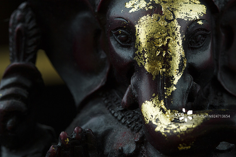 象头神甘尼什雕像图片素材