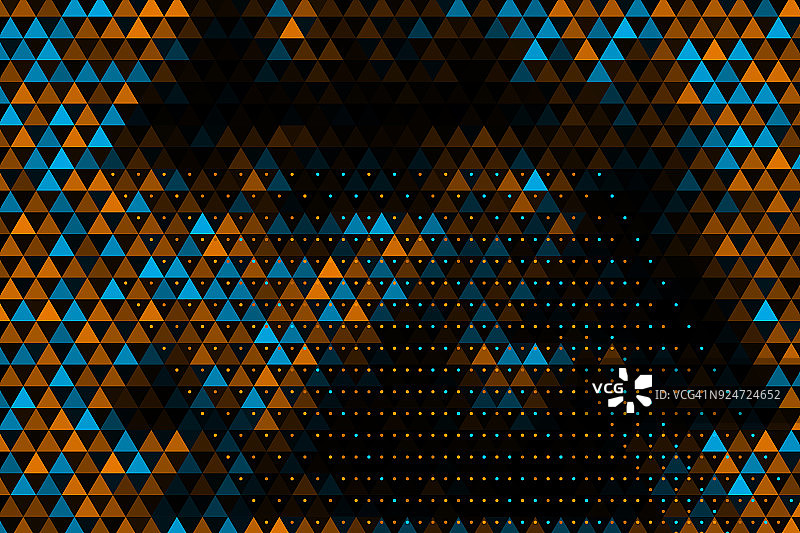 洞穴等边三角形图案（横向）图片素材