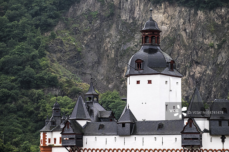 莱茵兰-普法尔茨考布的法尔克瑙城堡图片素材