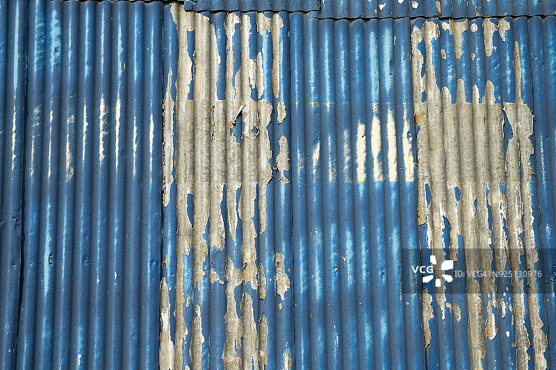 瓦楞铁栅栏图片素材