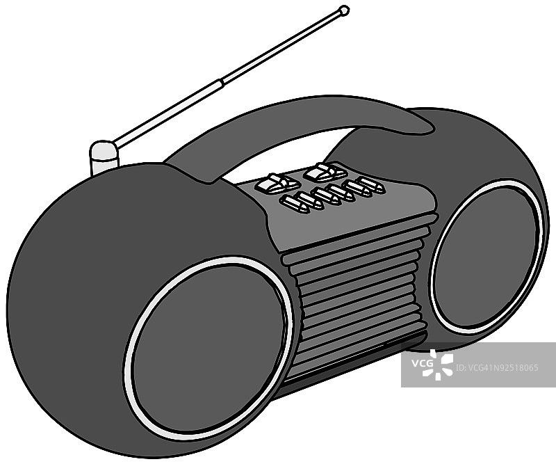 无线电天线 - 音乐工具 - 矢量图片素材