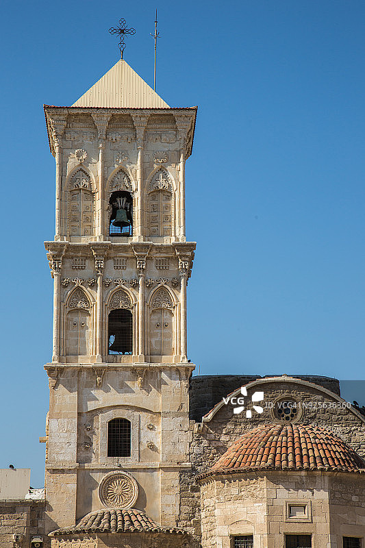 塞浦路斯拉纳卡圣拉撒路教堂图片素材