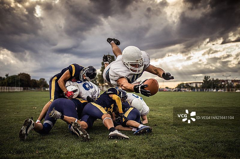 触地得分！图片素材
