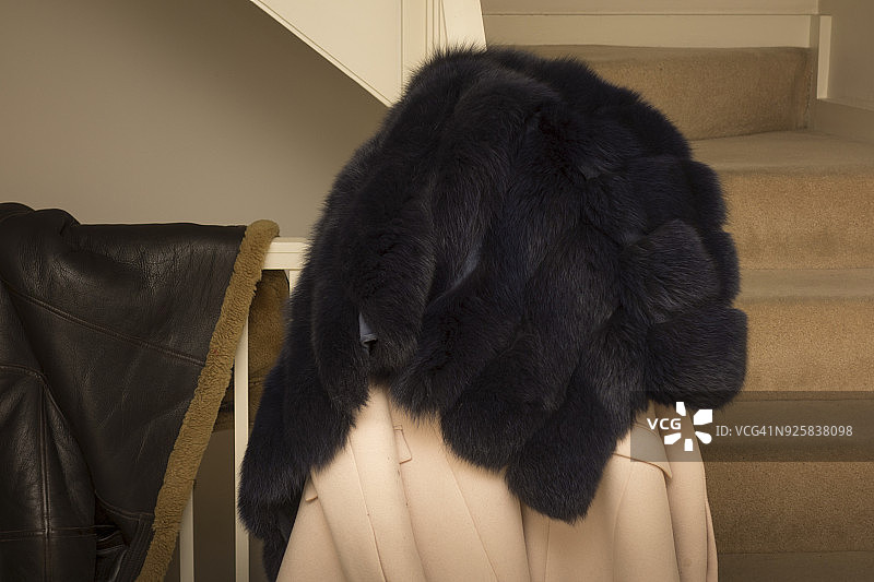 伦敦区域走廊皮草视图图片素材