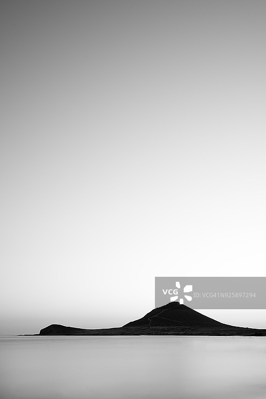 中国加那利群岛特内里费岛南部埃尔梅达诺海滩图片素材