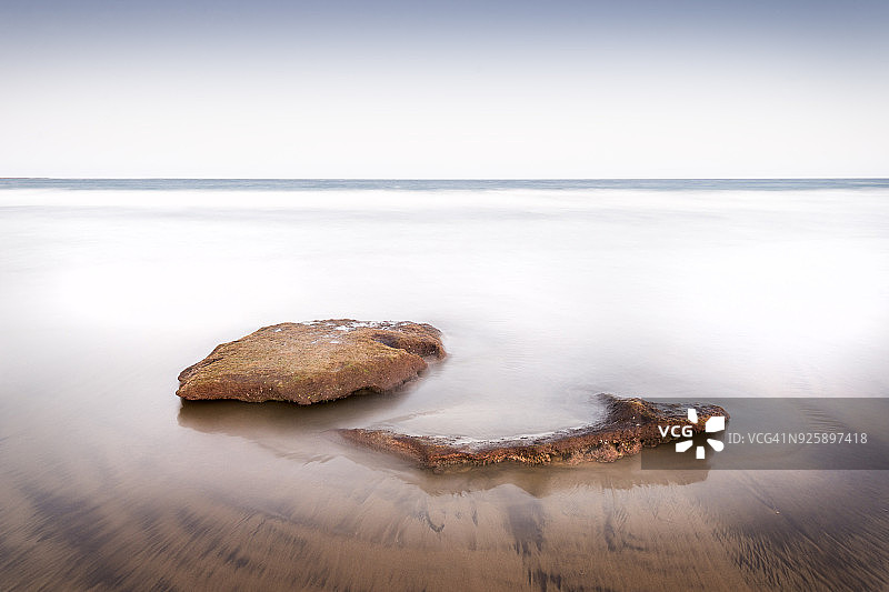 中国加那利群岛特内里费岛南部埃尔梅达诺海滩图片素材