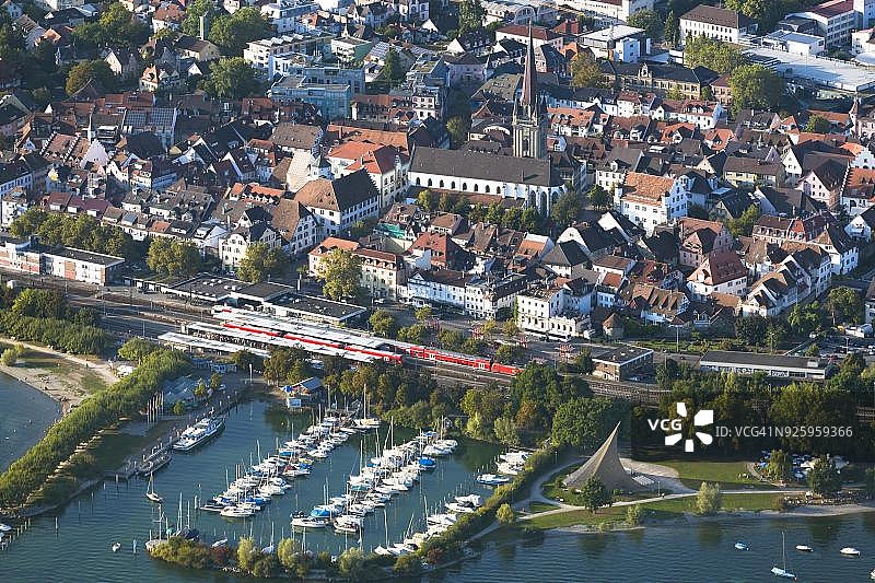 德国博登湖拉多夫采尔图片素材