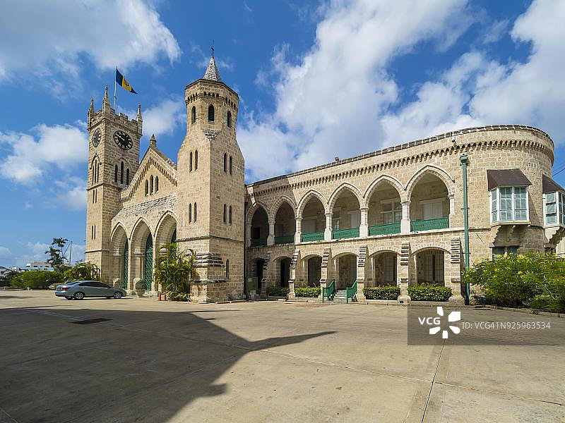 巴巴多斯布里奇顿议会大厦图片素材