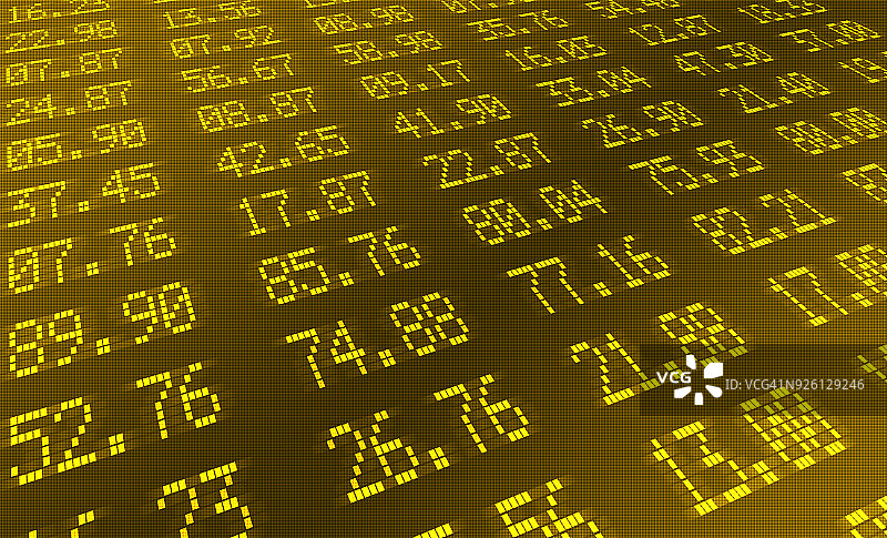 分享指数数字图片素材