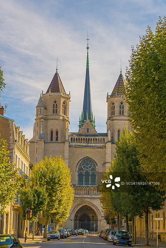 第戎圣母院图片素材