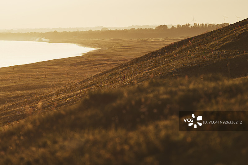 日落海岸图片素材