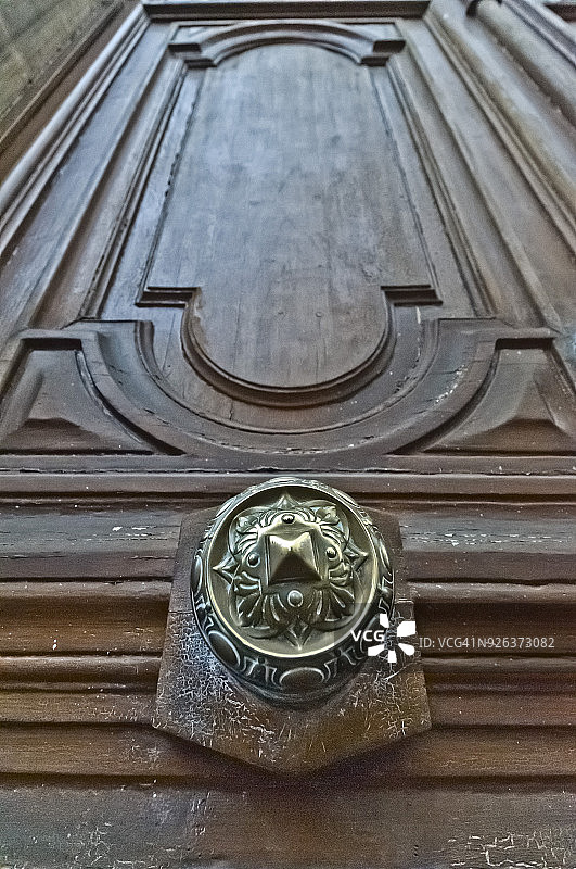 华丽的门把手图片素材