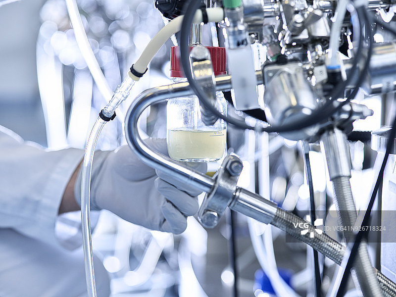 实验室技术员特写图片素材