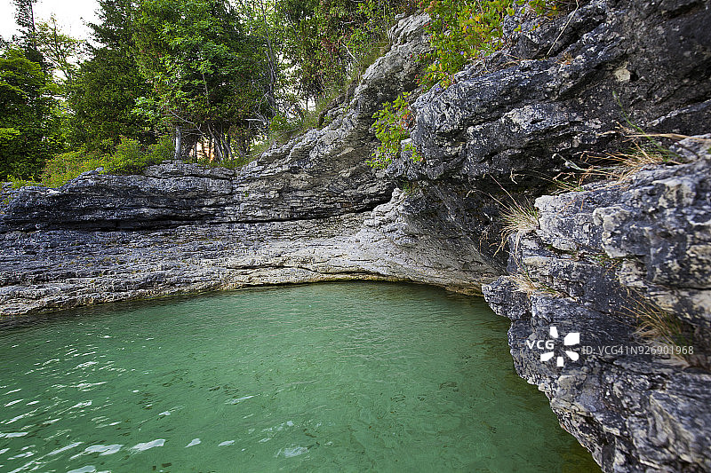 岩洞角县立公园图片素材