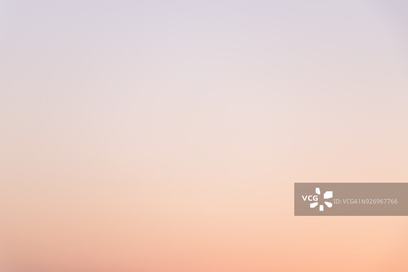 云的种类 - 黄昏浪漫天空图片素材