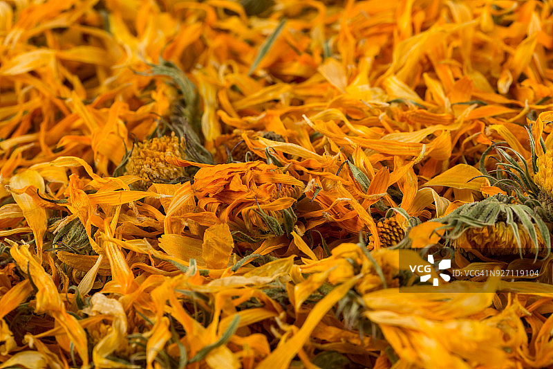 金盏花茶图片素材