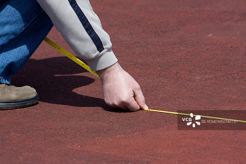 检查距离图片素材