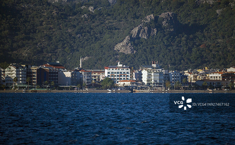 亚洲，土耳其，马尔马里斯地区，2017：城市景观图片素材