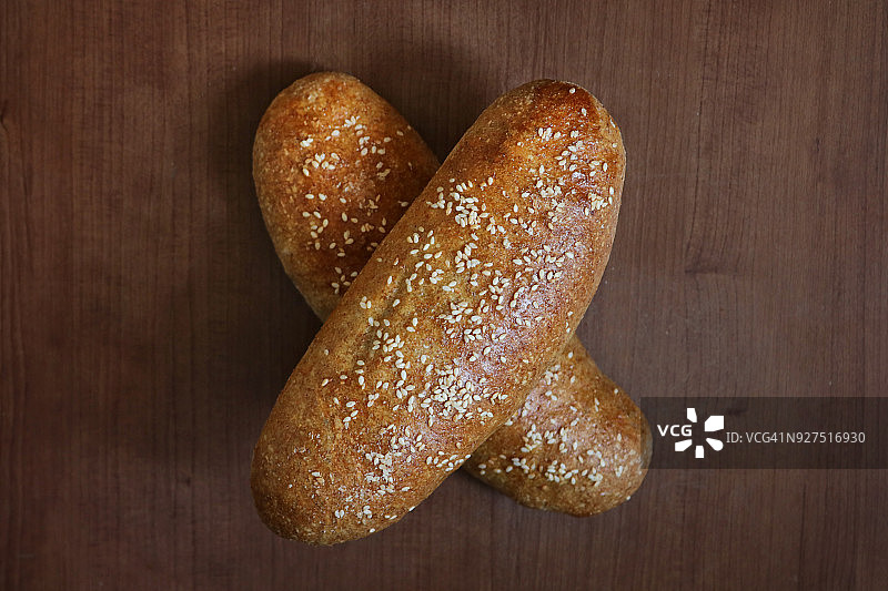 字母X面包字母表图片素材