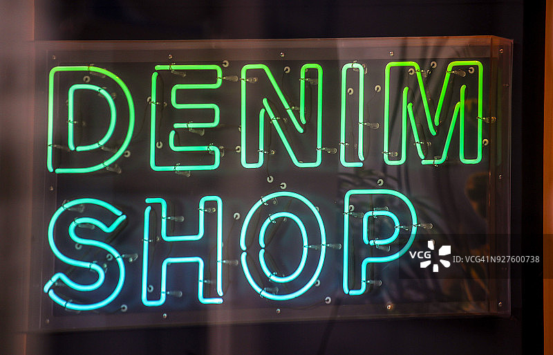 “霓虹商店”霓虹灯标志图片素材