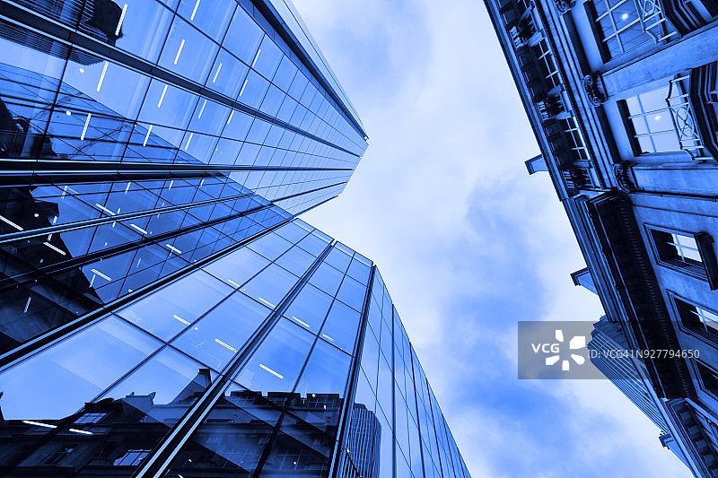 伦敦的商务办公楼图片素材