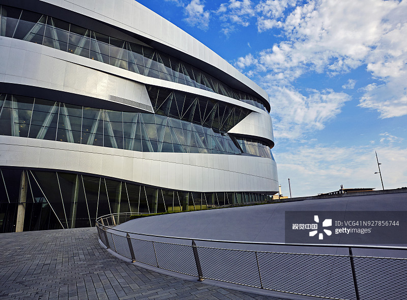 斯图加特奔驰汽车博物馆图片素材