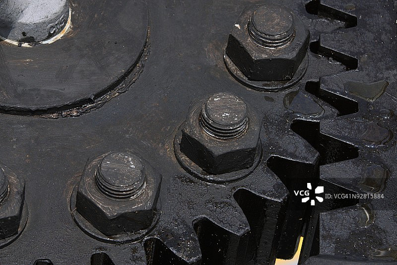 生锈金属特写镜头图片素材