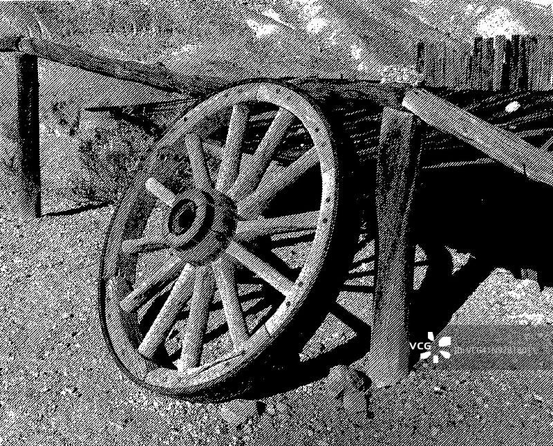 西部篷车图片素材