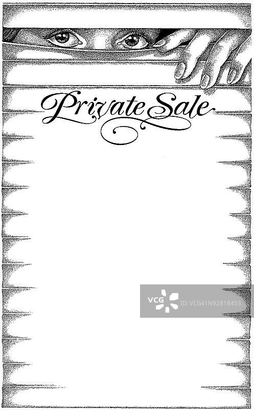 私人销售广告图片素材