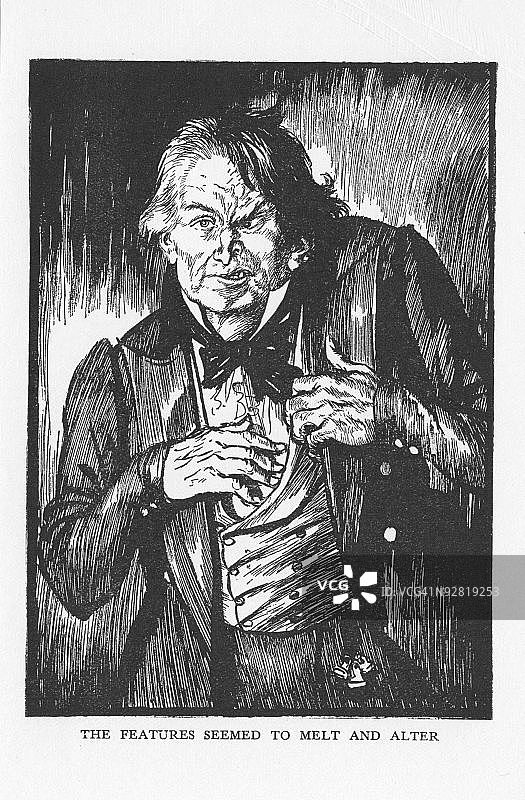 《化身博士》插画图片素材