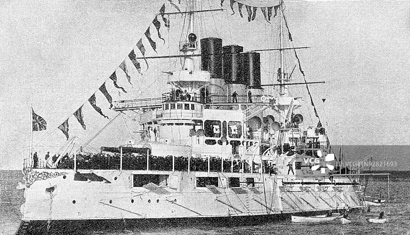 俄罗斯“列特维赞”号战列舰图片素材