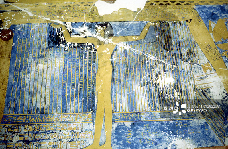 支撑天空的埃及女神努特图片素材