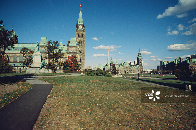 加拿大国会大厦图片素材