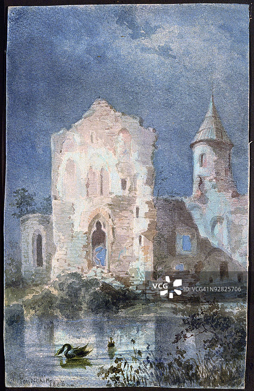 亚历山大·普希金的《Eygue风景》图片素材