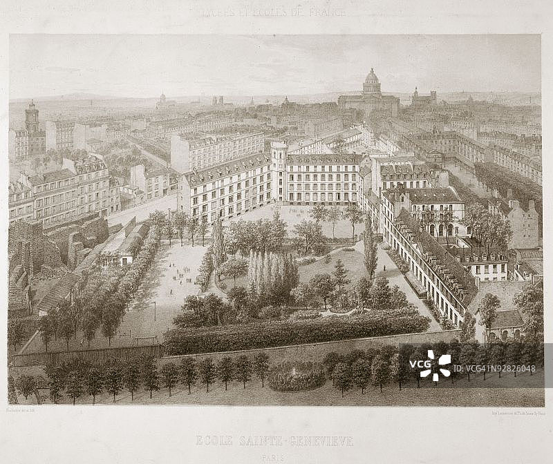 圣日内维耶学校（1867年）图片素材